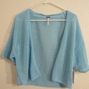 Free People Blue Sweater